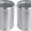 Junta manguera aluminio 89mm conector silicona 4" set 2