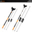 2 Protectores Esquina V 8ft con Mango Ajustable Cama Plana