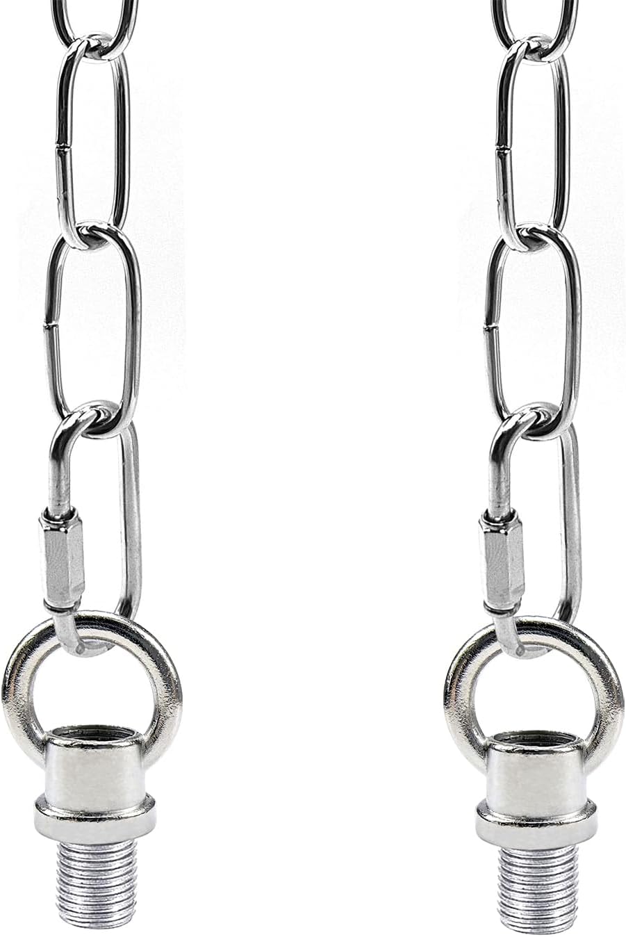 Bucles iluminación IP 1/8 con conectores hebilla paquete 2 níquel
