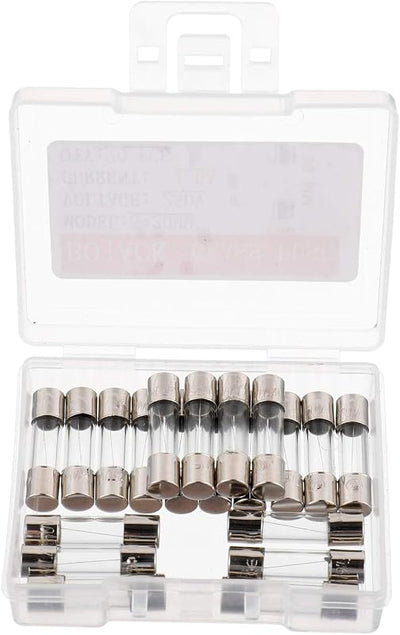 Fusibles vidrio 1.6A 250V paquete 20