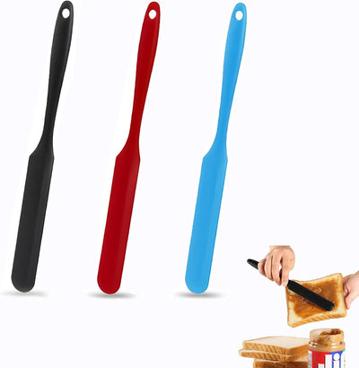 Juego espátulas silicona para mermelada hornear y pasta madre