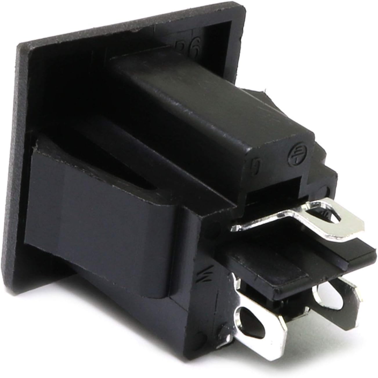 2 Pzas enchufe industrial AC 125V 15A negro