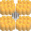 72 Velas LED Impermeables 4-6pulg Control Remoto