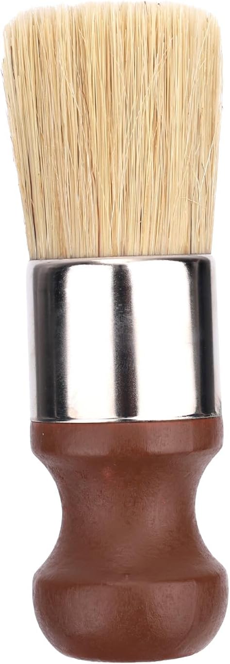 Cepillo limpieza muebles cuero madera mango corto cerdas suaves