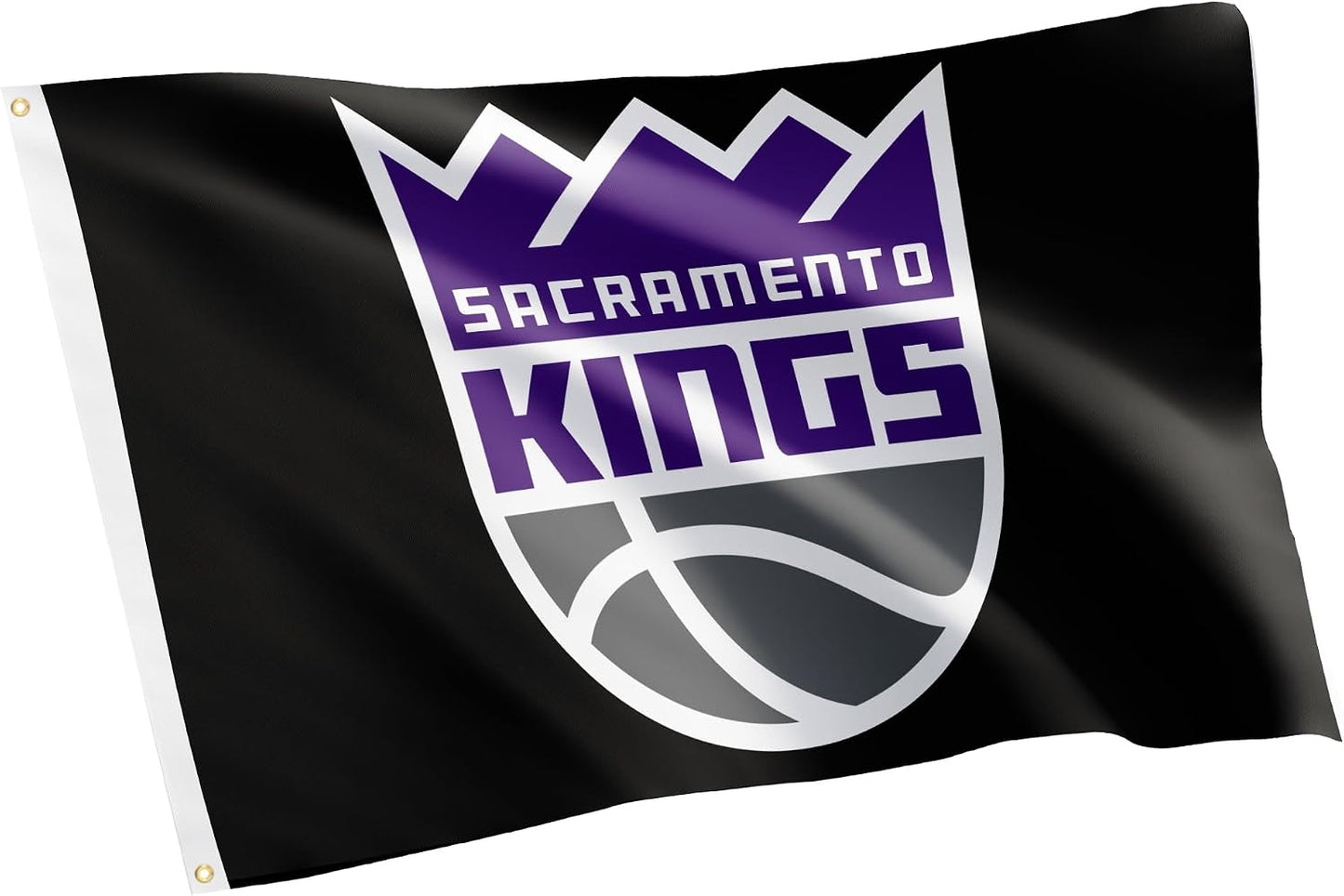 Bandera NBA Sacramento 3x5pies 100% poliéster