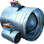 Amortiguador redondo 8.0pulg grado prof para HVAC