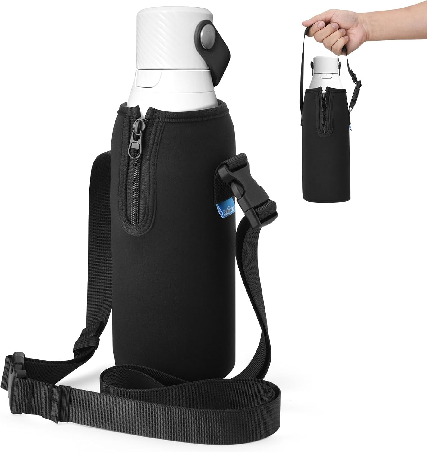 Bolsa transporte botella 36oz neopreno correa ajustable