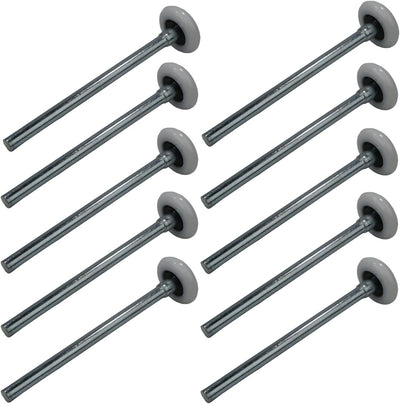 10 Rodillos Puerta Garaje 2pulg Vástago 7pulg