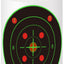 100 Rollo objetivos reactivos 6pulg verde fluorescente