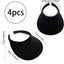 4 Sombreros Mujer UV con Clip Ala Ancha para Deportes