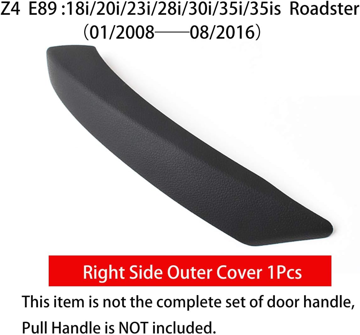 Cubierta manija puerta BMW Z4 e89 08-16 negro