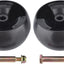 2 Ruedas Cubierta 734-04155 con Tuercas Repuesto MTD Cub Cadet