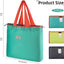 Bolsas compras plegables 21x16.5pulg reutilizables resistentes