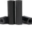 Espaciador nylon hexagonal negro 120 pzas