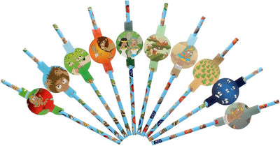 Pajitas de Pascua con 10 plagas para Seder