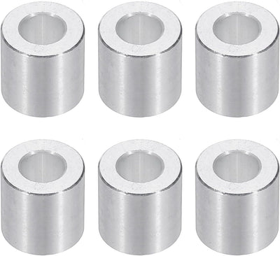 Espaciadores M6 aluminio redondos 1/4x1/2