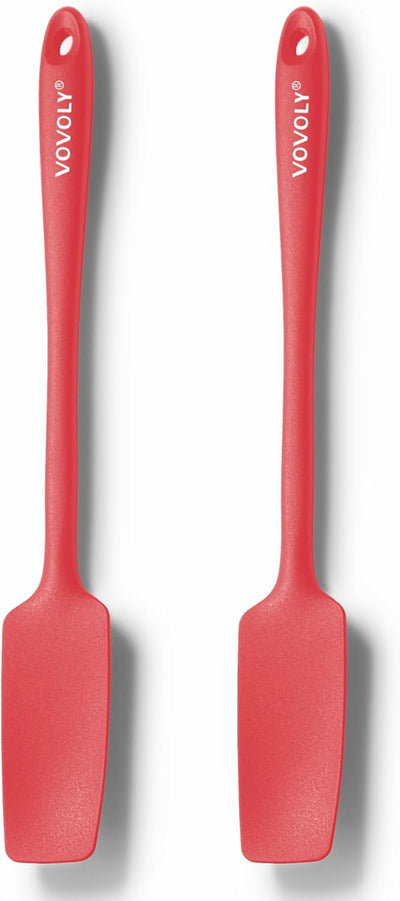 2 Pack Espátulas Silicona Mango Largo Resistente Calor