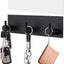 Soporte llaves pared autoadhesivo 3 ganchos sin perforar