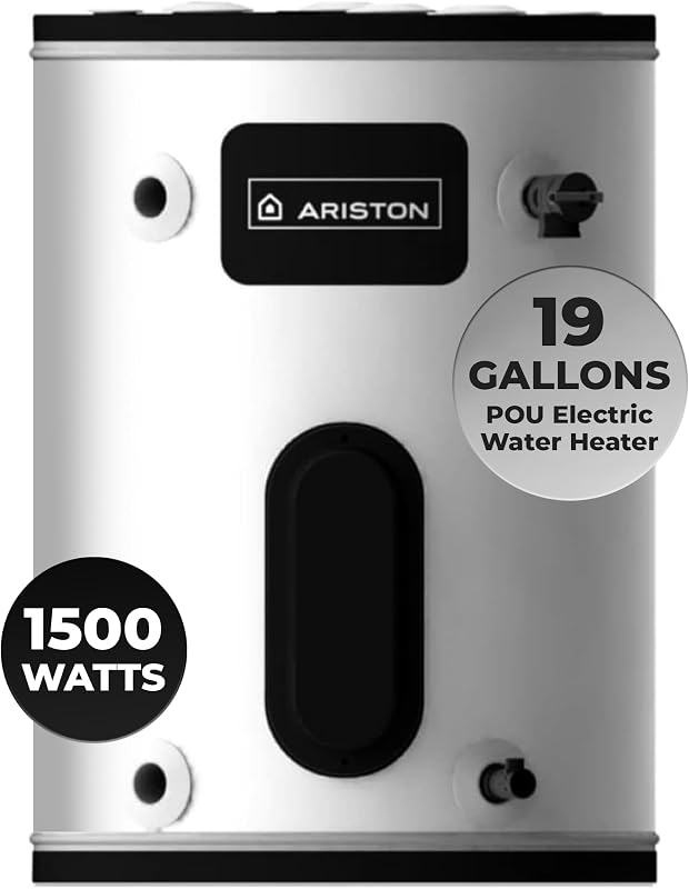 Calentador agua eléctrico 19gal tanque punto uso RV