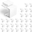 30 Insertos Conector Keystone Blanco para Placa Pared