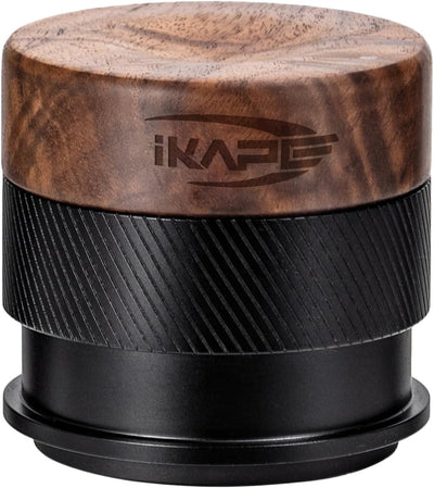 Tamper Espresso 58mm madera acero inox calibrado barista