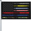Bandera héroe enfermera E-M-S 3x5ft resistente UV