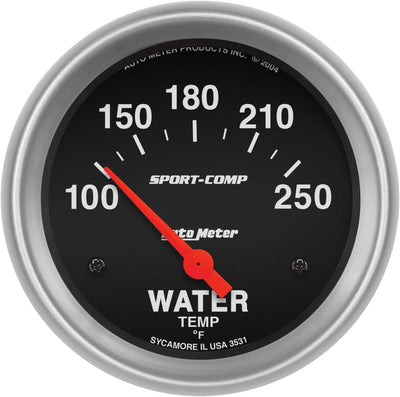 Medidor temperatura agua eléctrico 2 5/8
