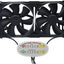 Ventilador refrigerador RV 5.5pulg 12V control remoto