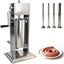 Manual salchichas 11lb/5L 2 velocidades con barril inclinable