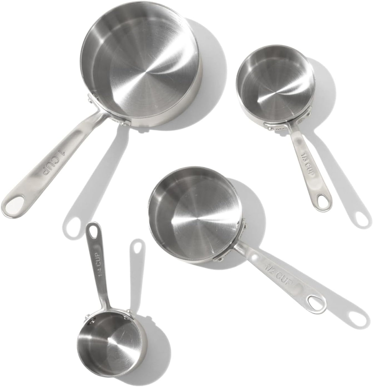 Juego tazas medidoras acero inox apilable