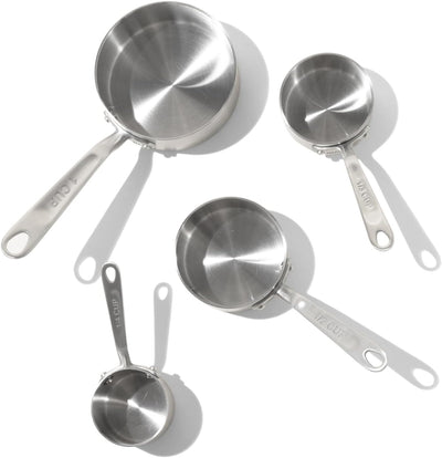 Juego tazas medidoras acero inox apilable