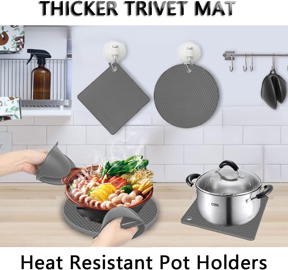 Tapete silicona para ollas y sartenes resistente calor