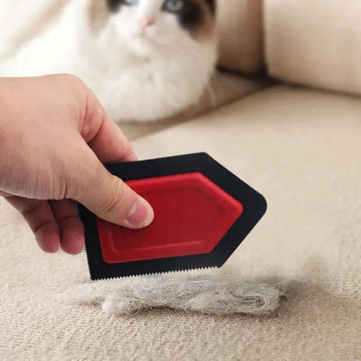 Herramienta para eliminar pelo de mascotas en alfombras y muebles