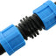 10 Unids Conector Riego Goteo 0.630pulg Azul