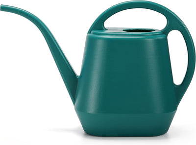 Regadera plástico 0.5gal mango cómodo boquilla larga color verde