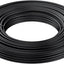 Tubo riego goteo 25ft 1/4 polietileno negro