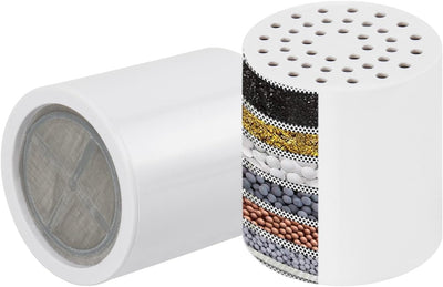 Cartucho filtro regadera 15 etapas VC reduce agua dura