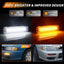 Luz señal giro frontal Suba-ru Impreza 2en1 LED ámbar 2uds