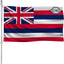 Bandera Hawaii HI 5x8pulg doble cara poliéster 3 capas