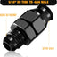 Adaptador 6AN macho 5/16" aluminio 2 pzas