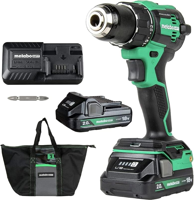 Taladro inalámbrico 18V con 2 baterías litio