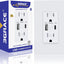 Toma corriente USB pared con puertos USB C 4.2A 15A resistente