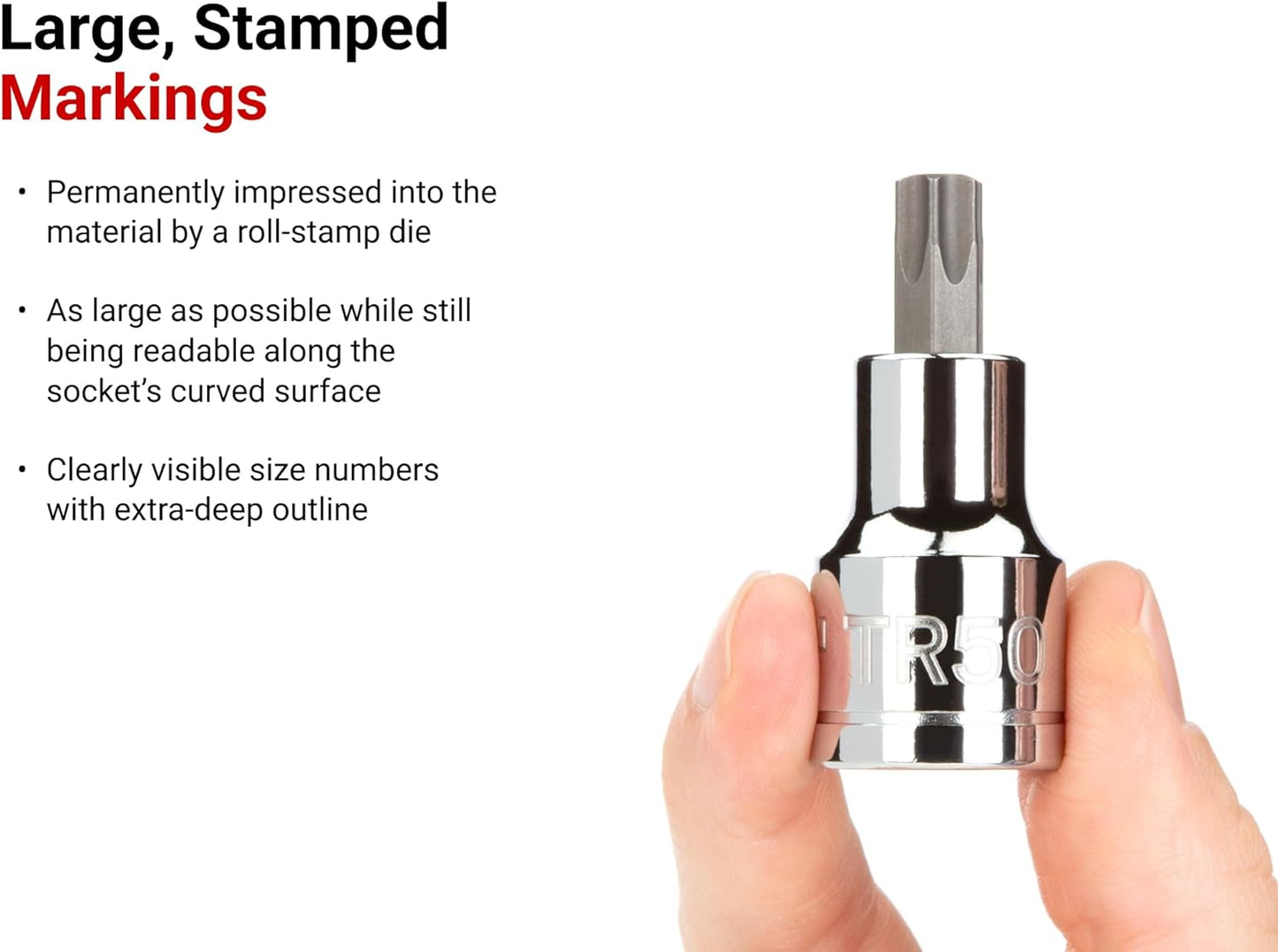 Juego casquillos Torx resistentes TR30