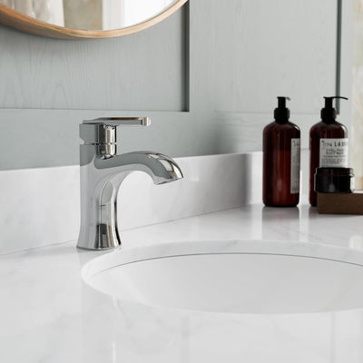 Grifo lavabo control único cromo pulido
