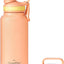 Botella agua acero inox 2 tapas aislada sin BPA para viajes