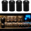 Set 4 mando control radio estéreo coche