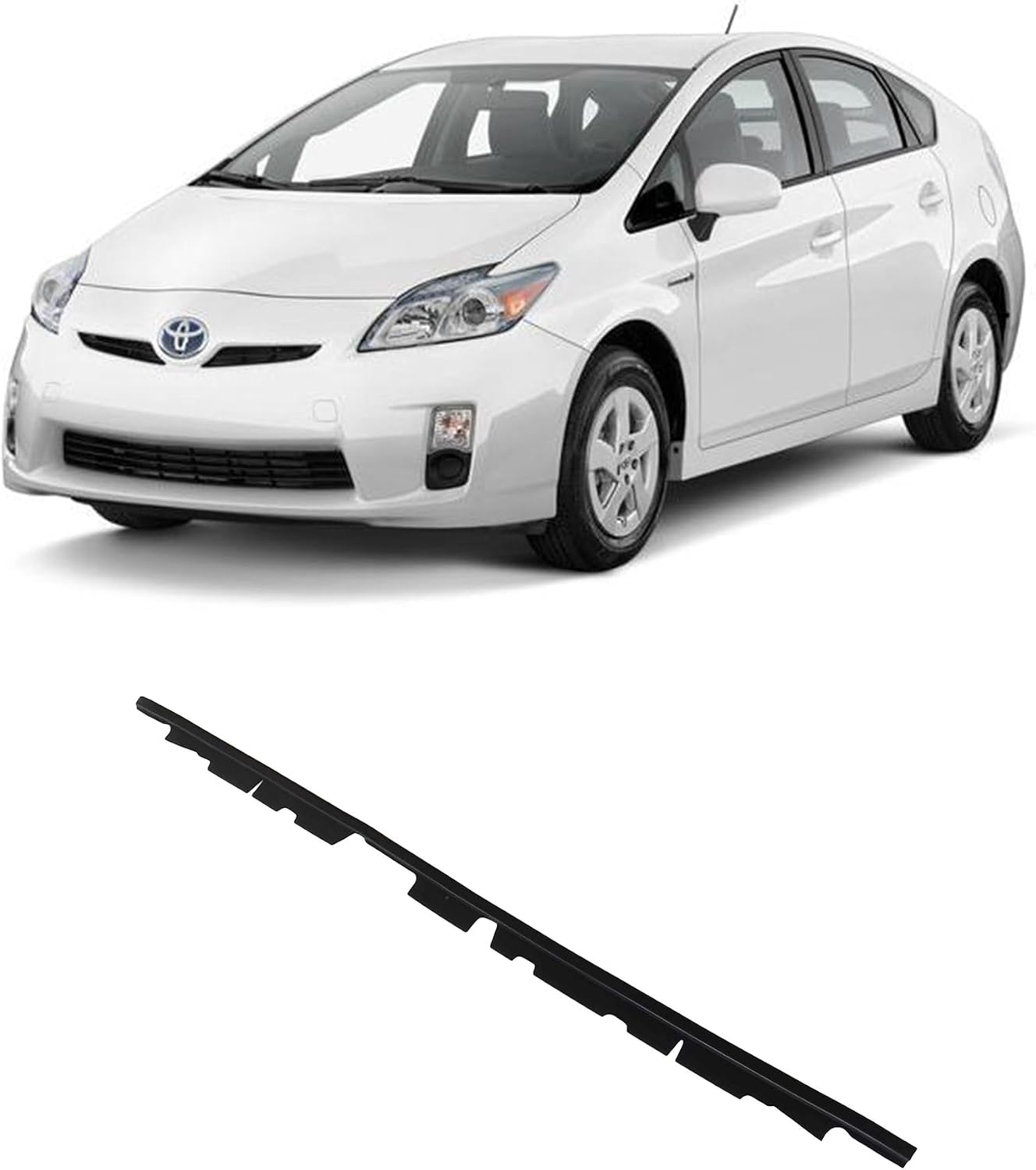 Parachoques delantero rejilla sello capó Toyota Prius
