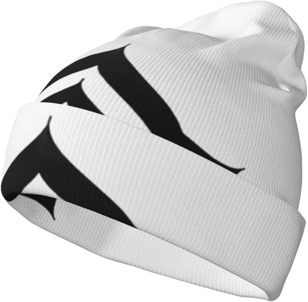 Gorro invierno unisex punto suave transpirable Negro
