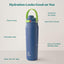 Botella agua aislada sin BPA boquilla chug 770ml