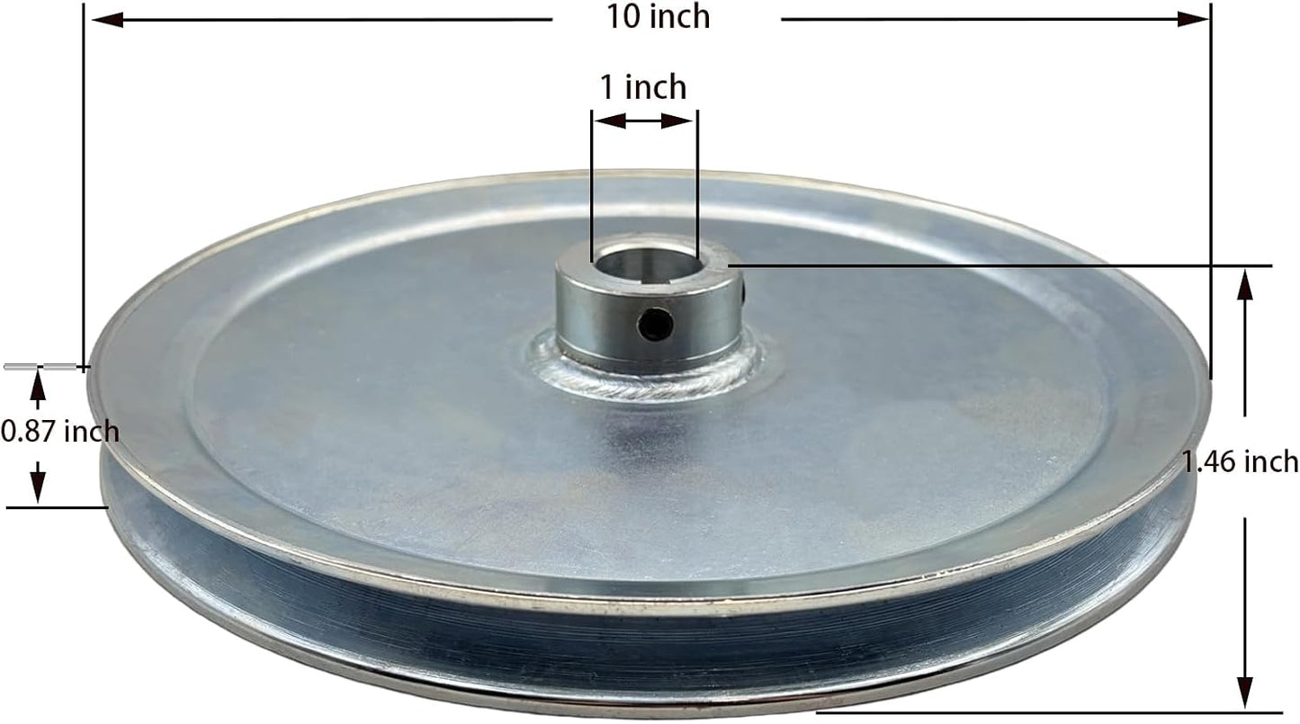 Polea motor acero carbono para A B 5L 4L V-Belt